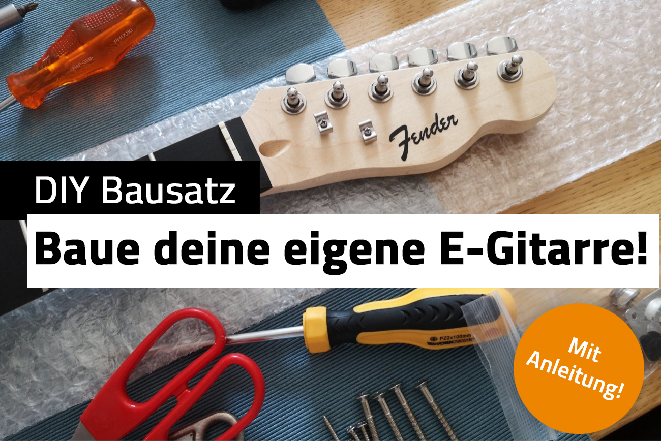 Der DIY Gitarren Bausatz für Anfänger – Der Check
