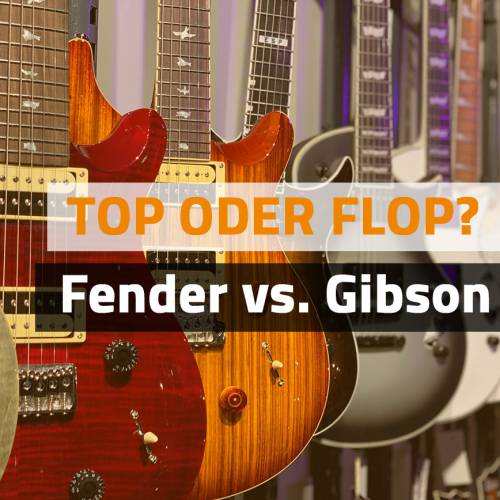 Gitarren Designs: Was macht Fender und Gibson so erfolgreich?